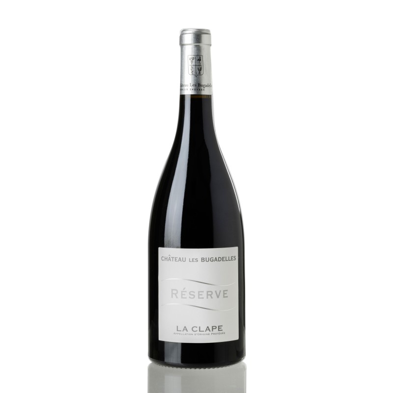 Vin bio rouge Réserve 2022, AOP La Clape, Château Les Bugadelles