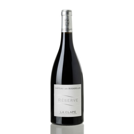 Vin bio rouge Réserve 2022, AOP La Clape, Château Les Bugadelles