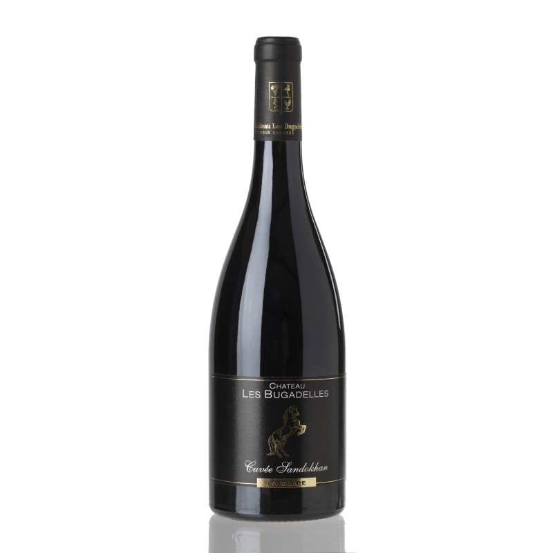Vin rouge bio La Clape, Sandokhan 2022, Château Les Bugadelles