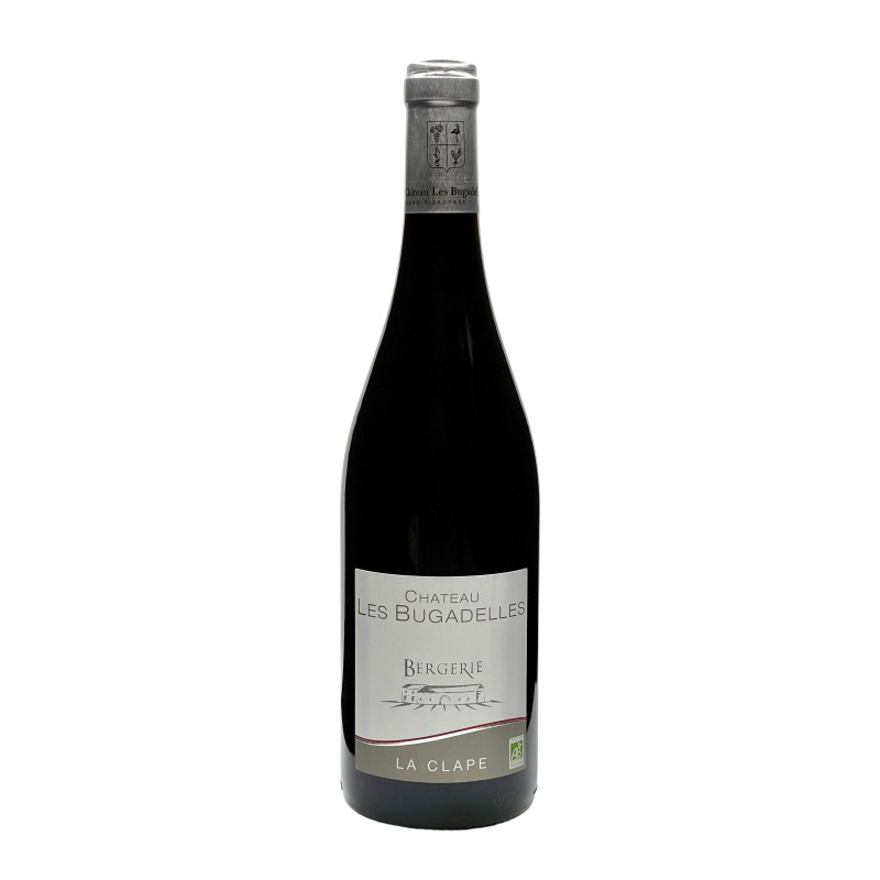Vin rouge bio La Clape, Bergerie 2022, Château Les Bugadelles